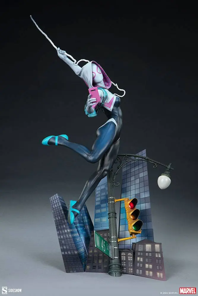 Marvel Premium Format szobor figura 1/4 Spider-Gwen 60 cm termékfotó