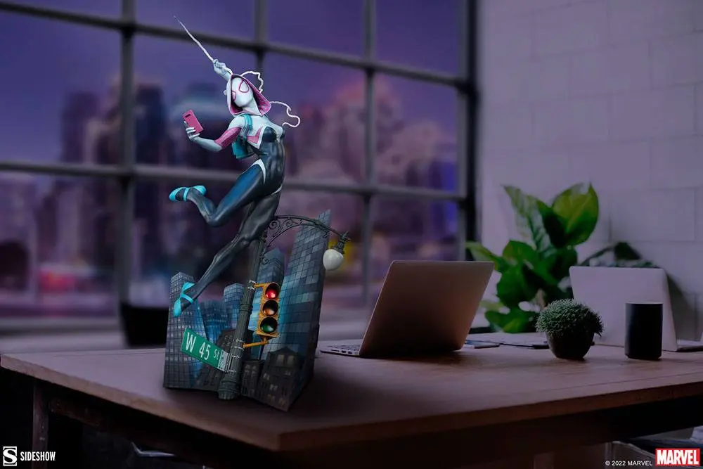 Marvel Premium Format szobor figura 1/4 Spider-Gwen 60 cm termékfotó