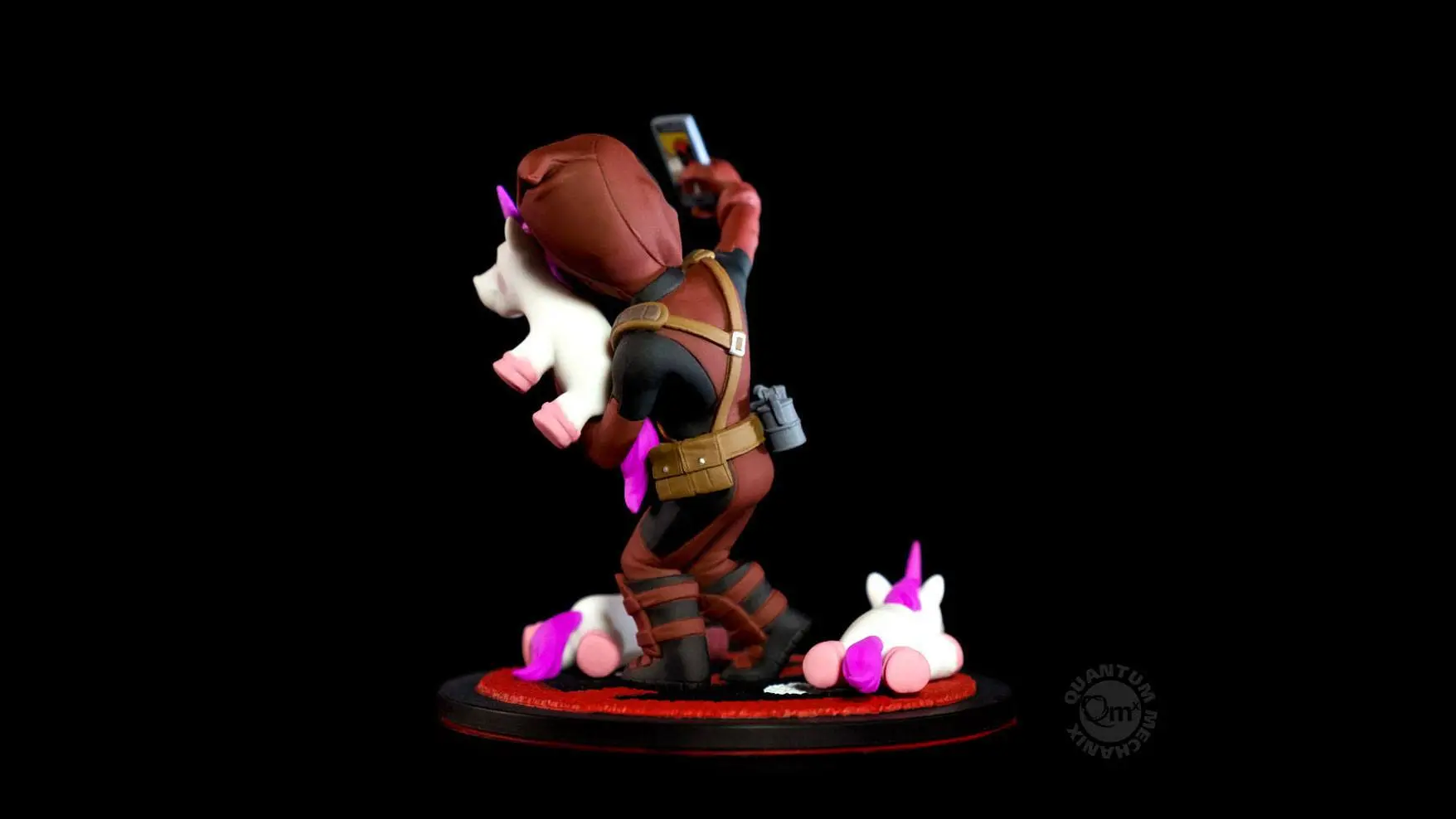 Marvel Q-Fig Diorama Deadpool #unicornselfie 10 cm termékfotó