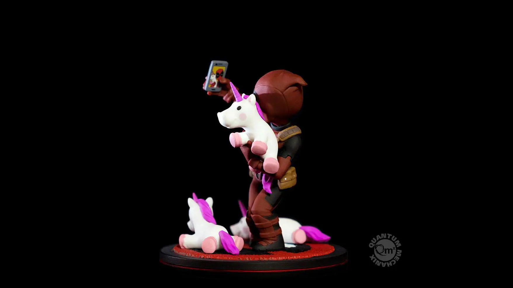 Marvel Q-Fig Diorama Deadpool #unicornselfie 10 cm termékfotó