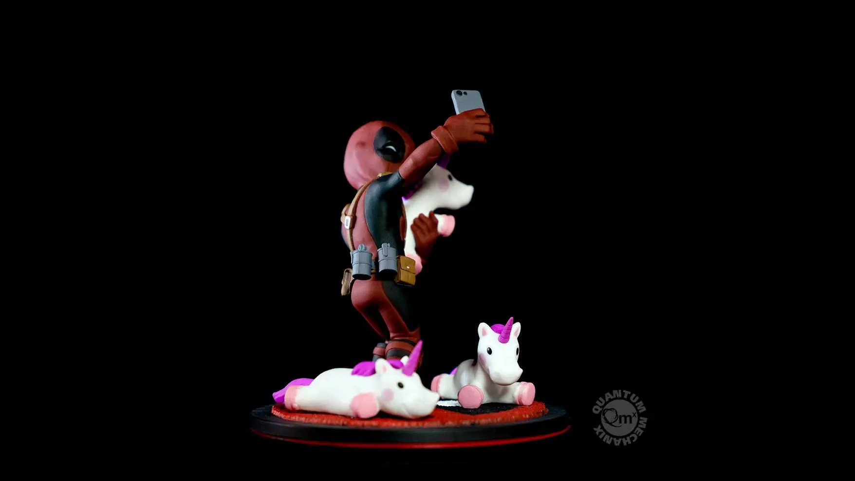 Marvel Q-Fig Diorama Deadpool #unicornselfie 10 cm termékfotó
