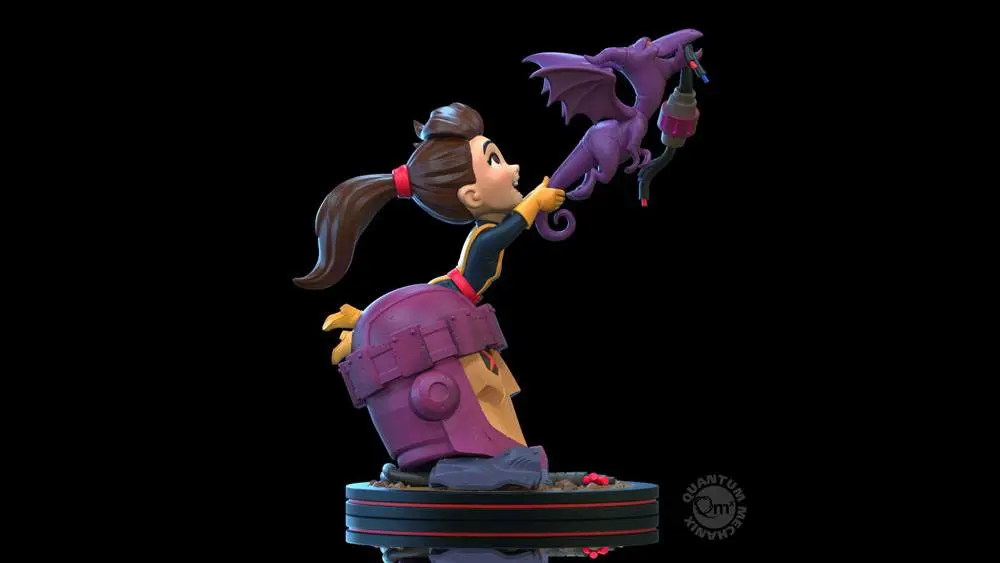 Marvel Q-Fig Elite figura Kitty Pryde &amp; Lockheed 13 cm termékfotó