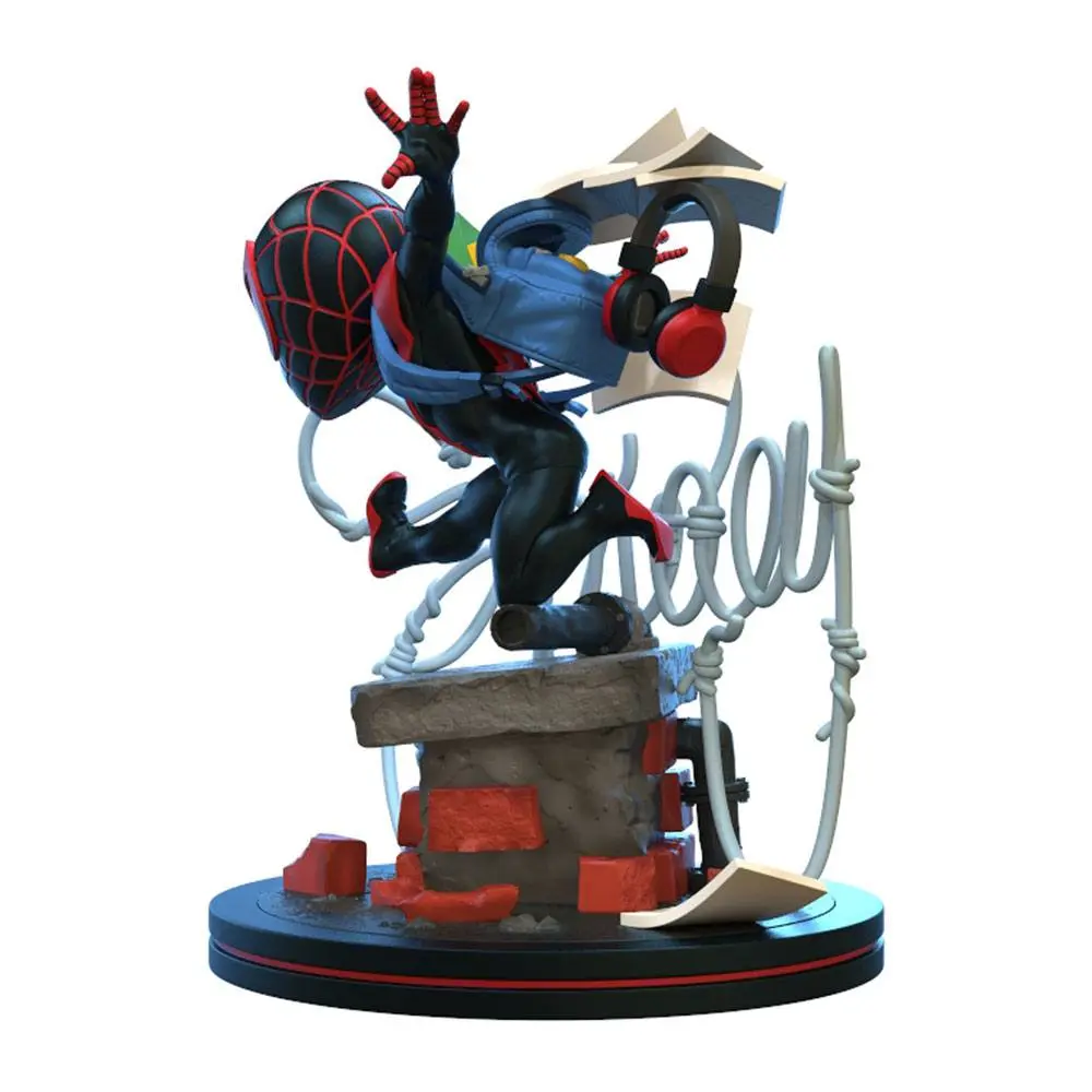 Marvel Q-Fig Elite Spider-Man: Miles Morales figura 10 cm termékfotó