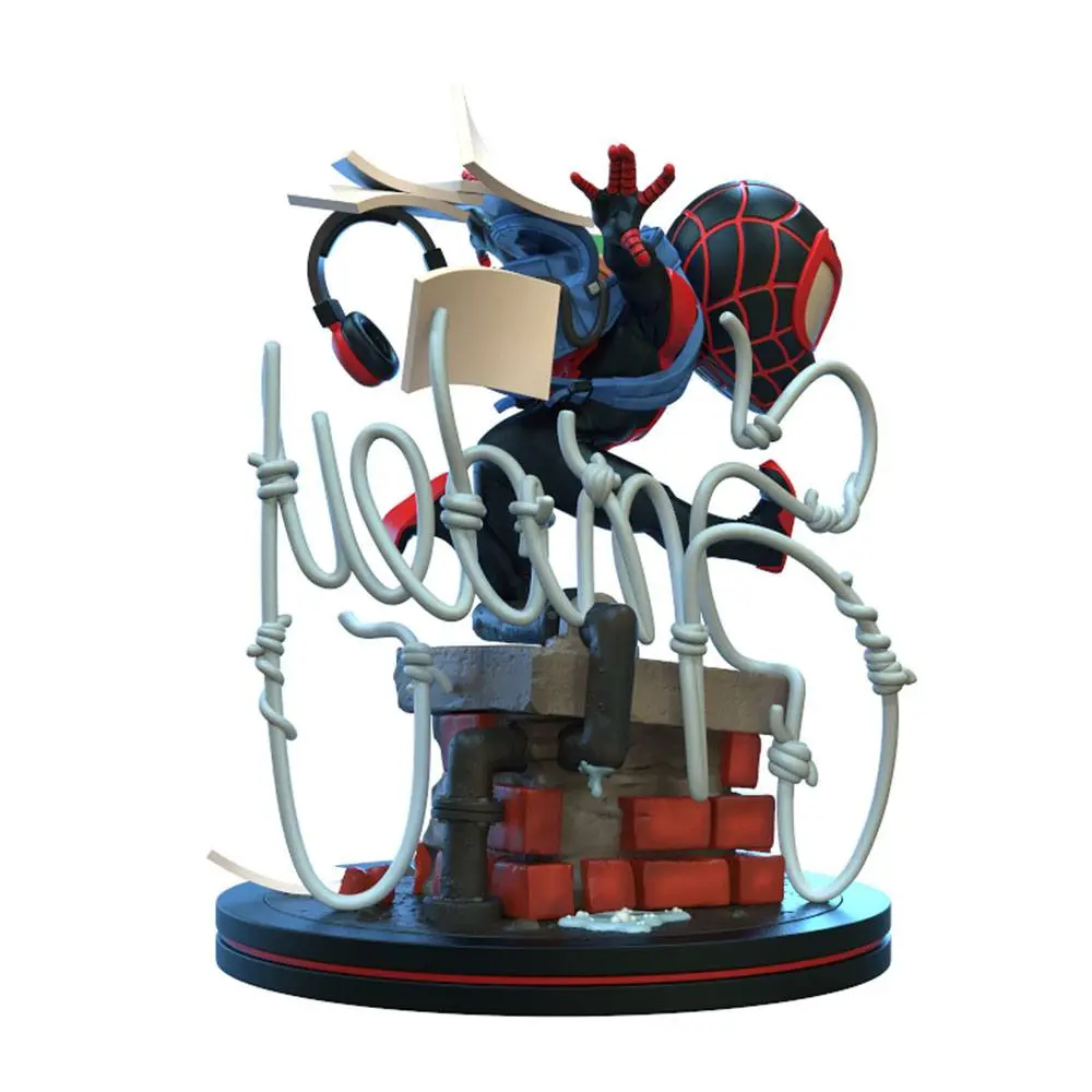 Marvel Q-Fig Elite Spider-Man: Miles Morales figura 10 cm termékfotó
