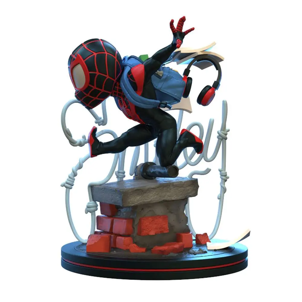 Marvel Q-Fig Elite Spider-Man: Miles Morales figura 10 cm termékfotó