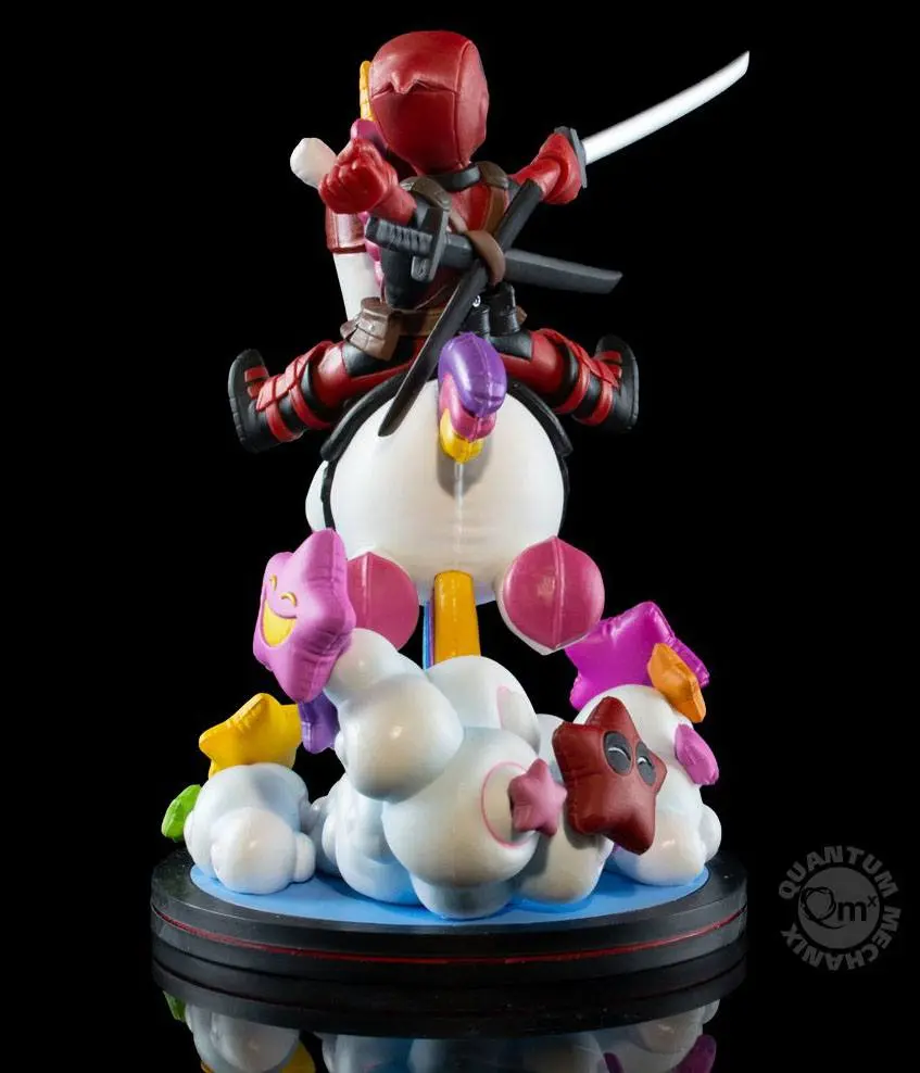 Marvel Q-Fig Max Elite Deadpool and Unicorn figura 15 cm termékfotó