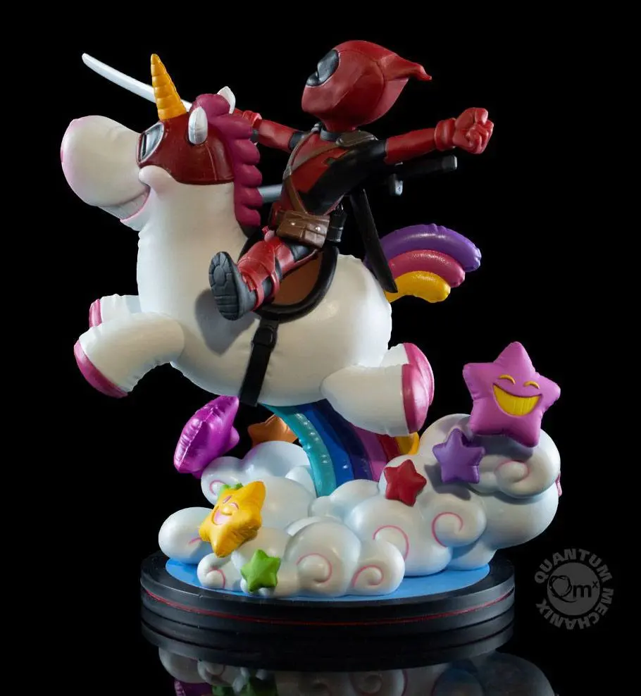 Marvel Q-Fig Max Elite Deadpool and Unicorn figura 15 cm termékfotó