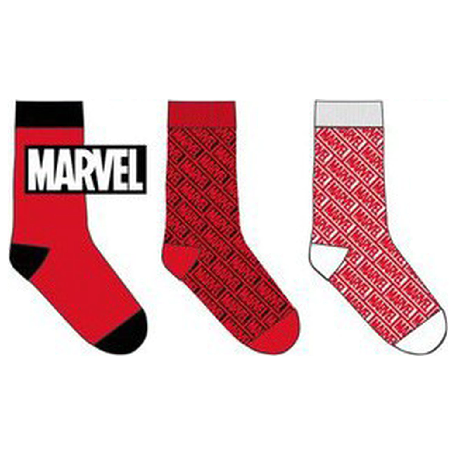 Marvel Red férfi zokni 39/42 termékfotó