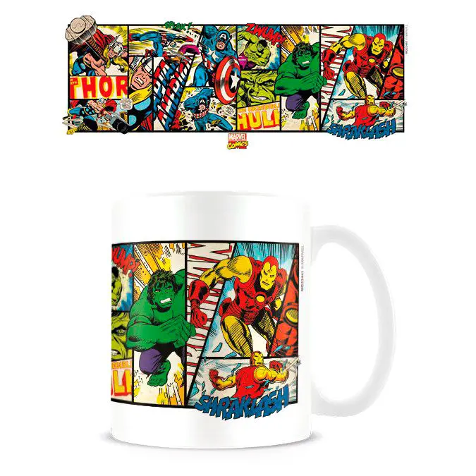Marvel Retro Képregény bögre termékfotó