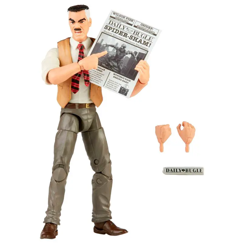 Marvel Retro Kollekció Pókember J. Jonah Jameson figura 15cm termékfotó