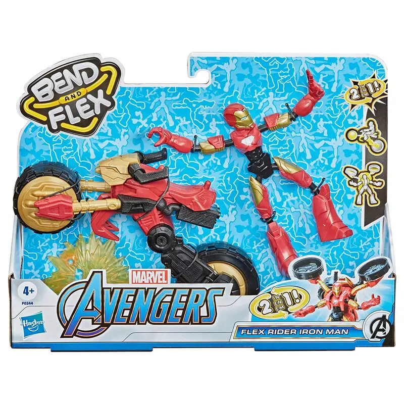 Marvel Rider Vasember Bend és Flex figura 15cm termékfotó