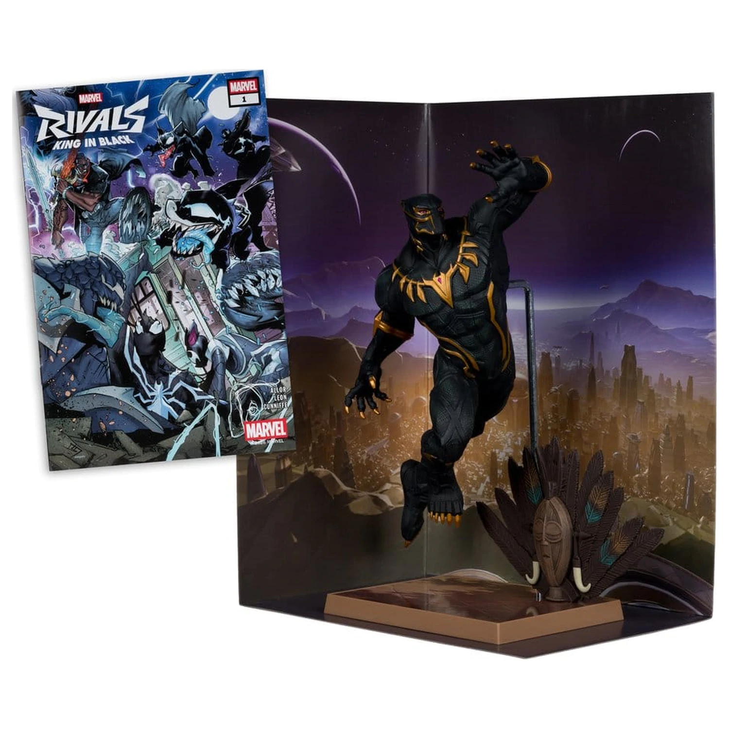 Marvel Rivals 1/6 Black Panther szobor figura 27 cm termékfotó