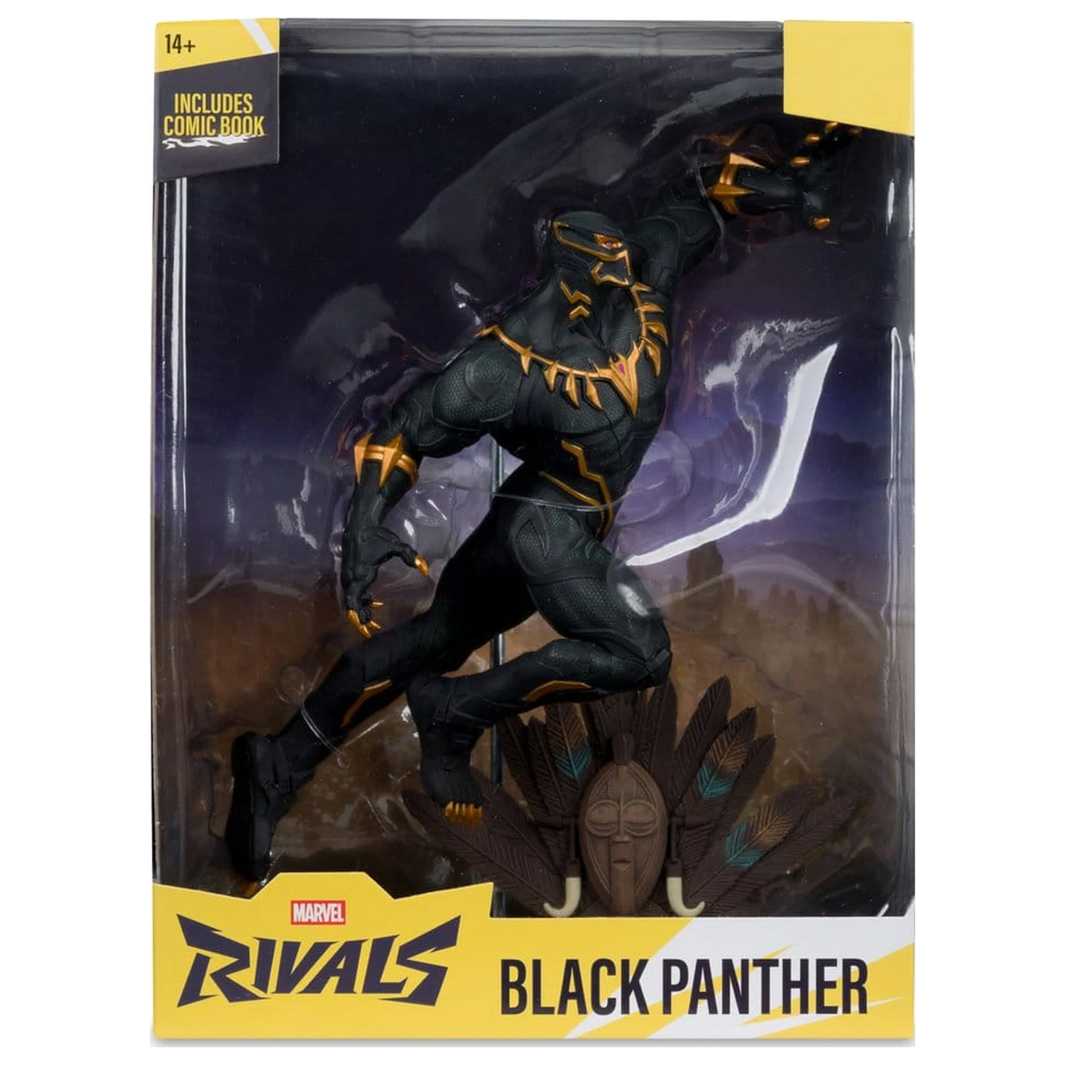 Marvel Rivals 1/6 Black Panther szobor figura 27 cm termékfotó