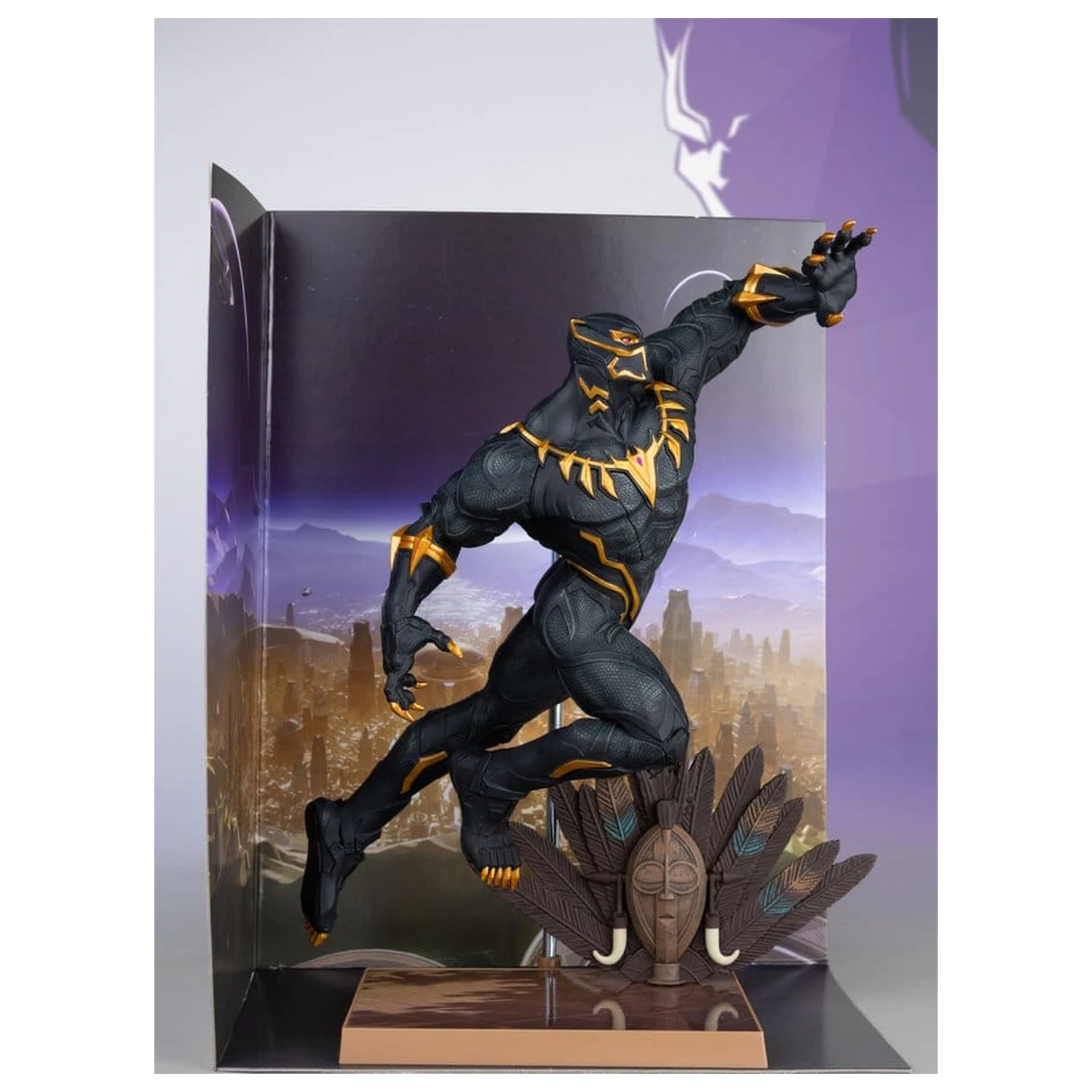 Marvel Rivals 1/6 Black Panther szobor figura 27 cm termékfotó