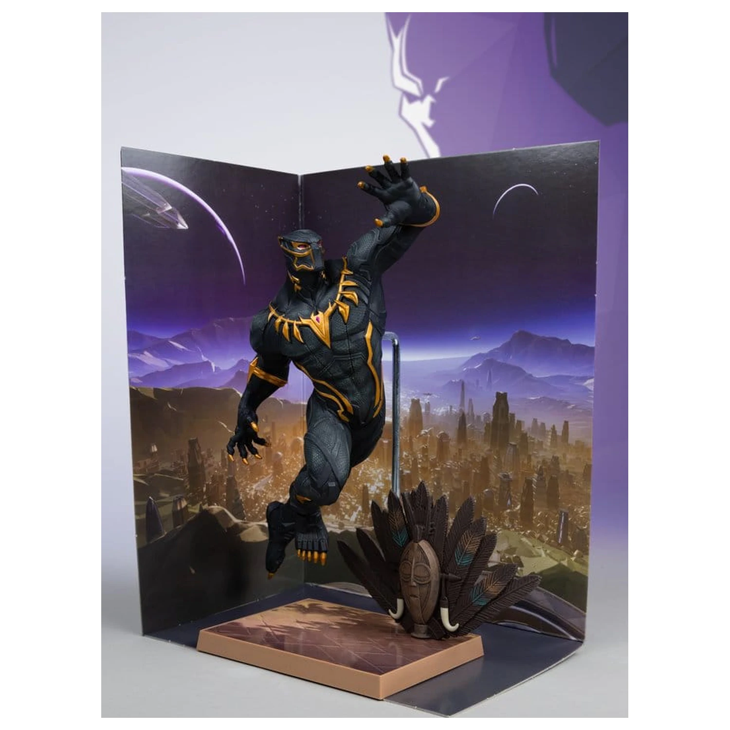 Marvel Rivals 1/6 Black Panther szobor figura 27 cm termékfotó