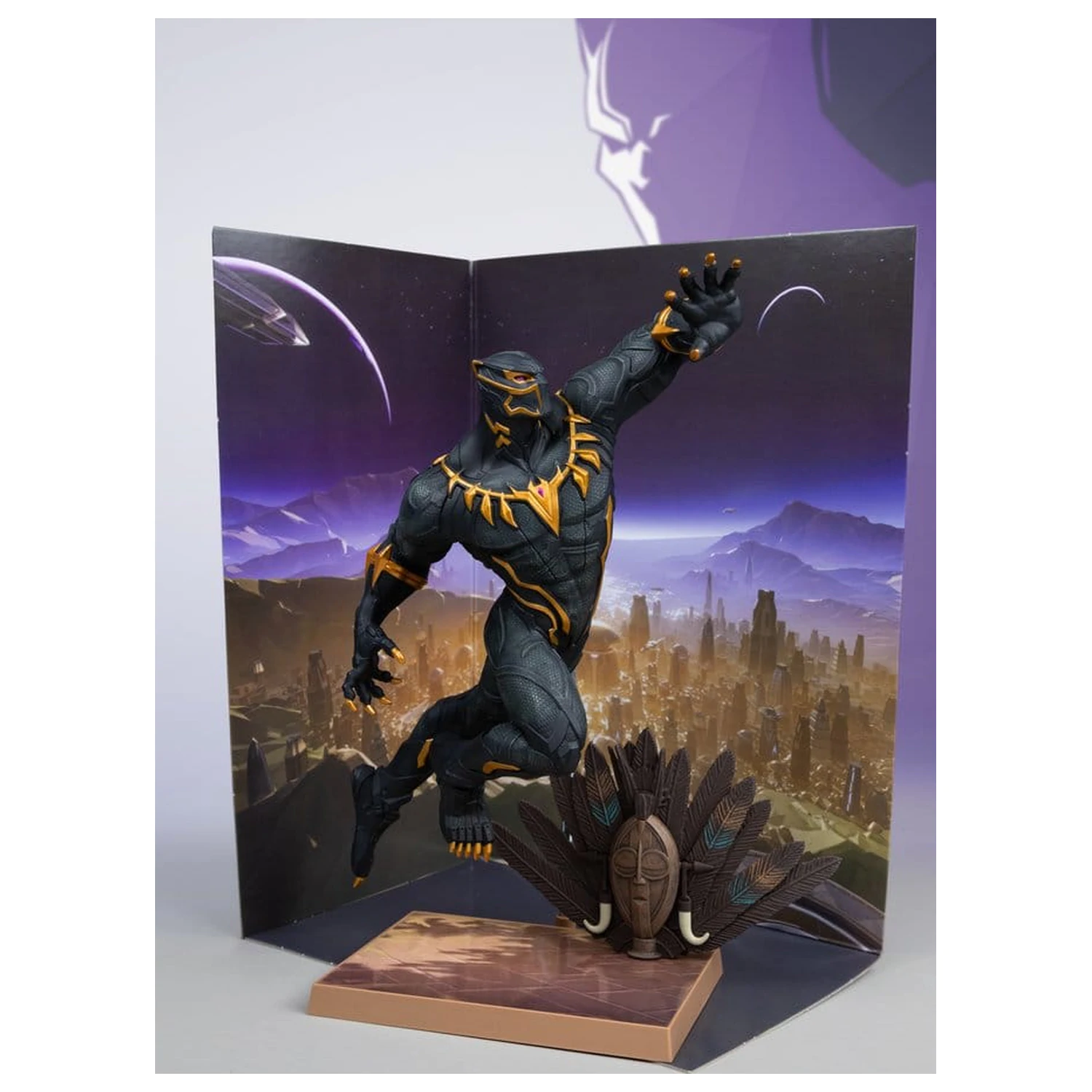 Marvel Rivals 1/6 Black Panther szobor figura 27 cm termékfotó