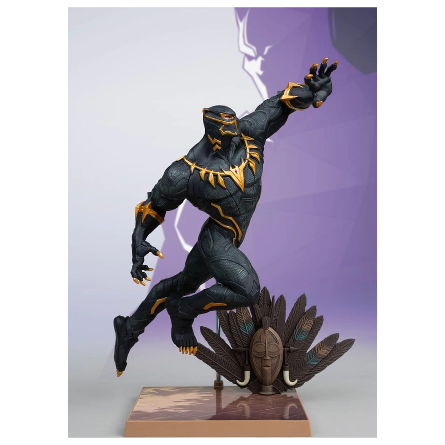 Marvel Rivals 1/6 Black Panther szobor figura 27 cm termékfotó