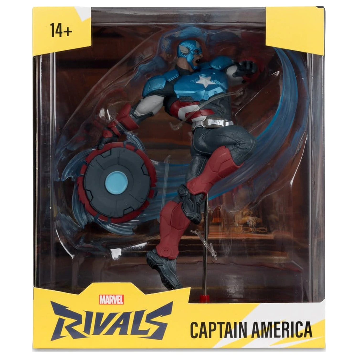 Marvel Rivals Collection 1/10 akciófigura Amerika Kapitány 20 cm  termékfotó