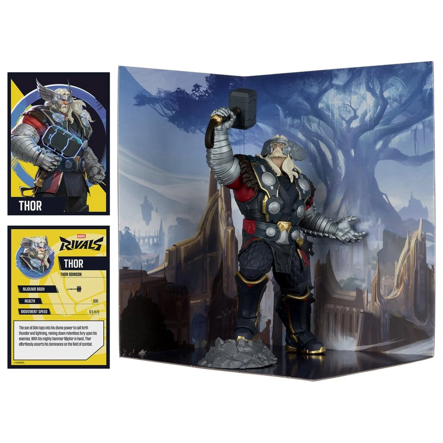 Marvel Rivals Collection 1/10 akciófigura Thor 19 cm termékfotó