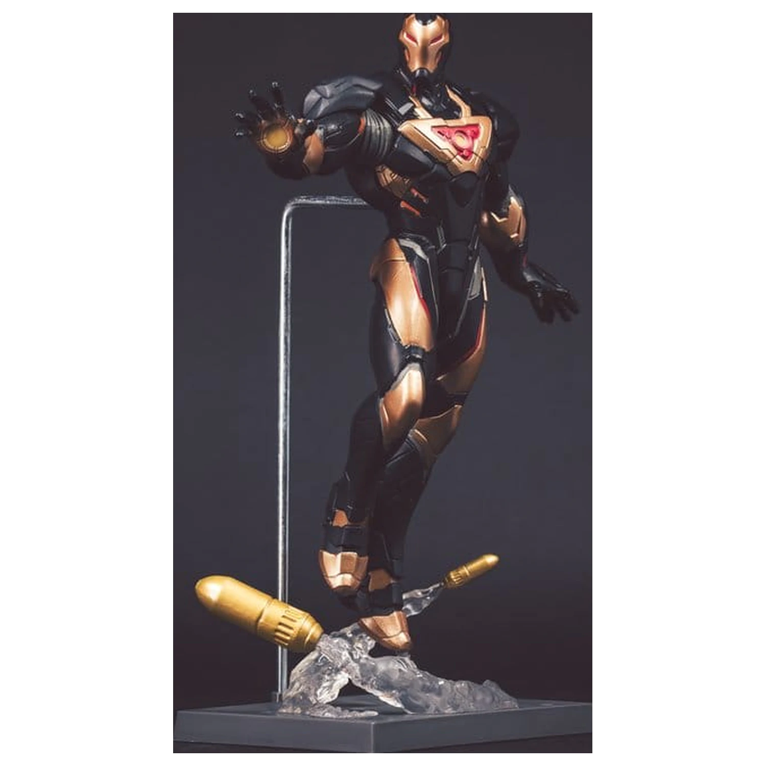 Marvel Rivals Collection Gamerverse 1/6 Iron Man (Platinum Edition) akciófigura 28 cm termékfotó