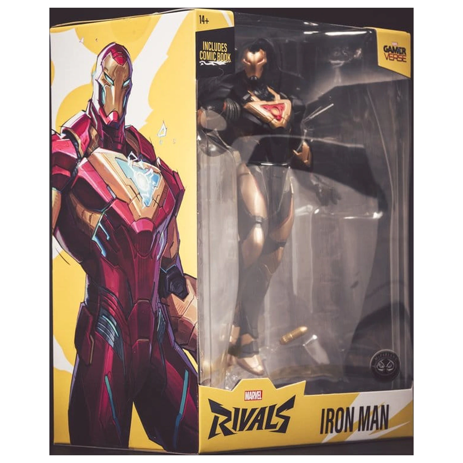 Marvel Rivals Collection Gamerverse 1/6 Iron Man (Platinum Edition) akciófigura 28 cm termékfotó