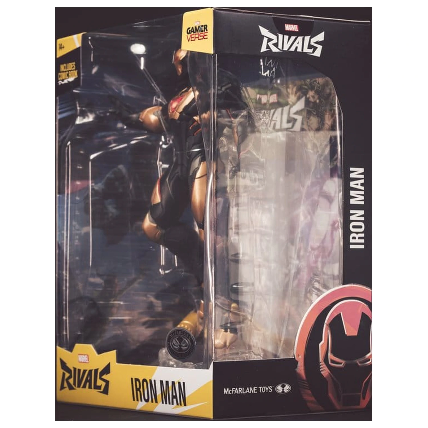 Marvel Rivals Collection Gamerverse 1/6 Iron Man (Platinum Edition) akciófigura 28 cm termékfotó