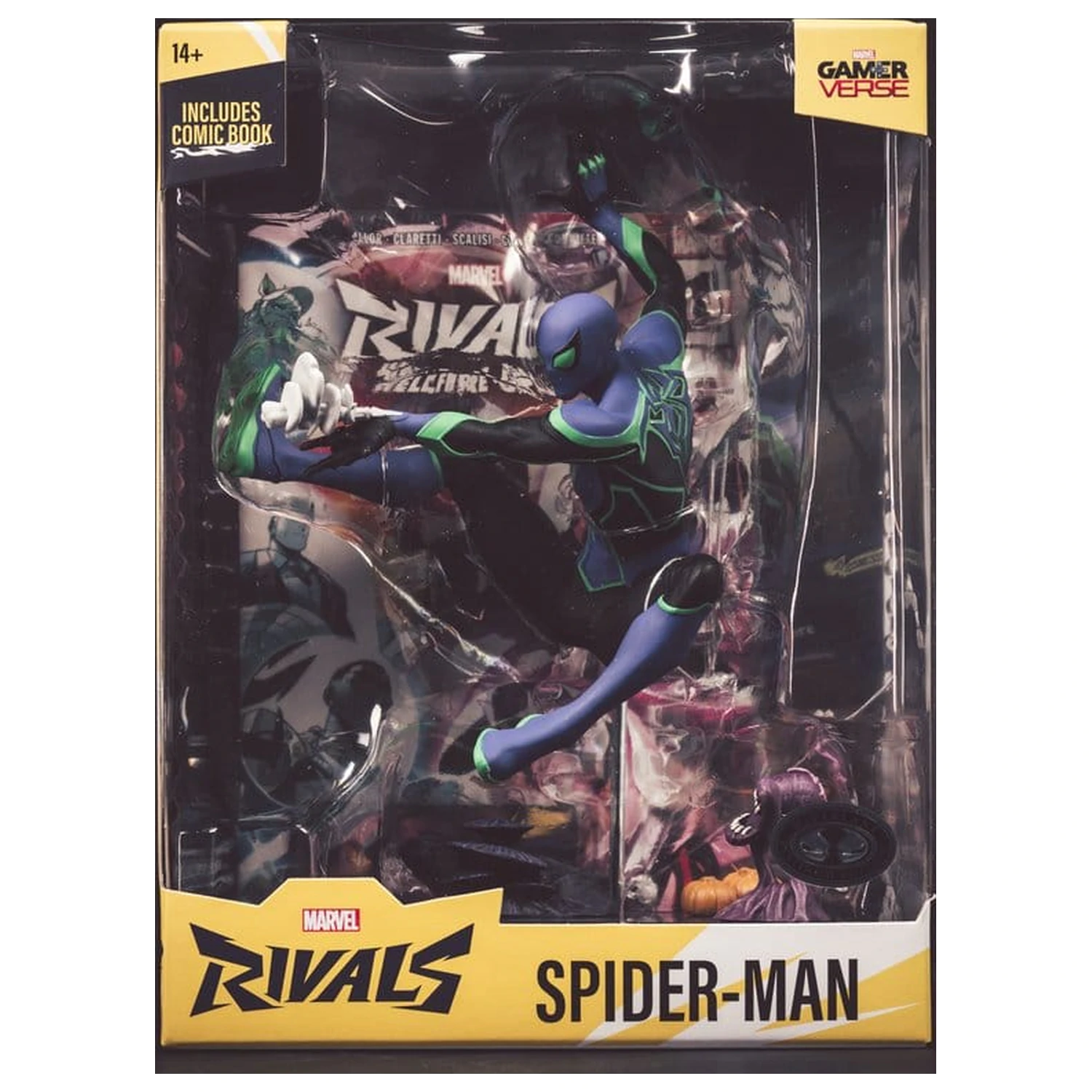 Marvel Rivals Collection Gamerverse 1/6 Spider-Man (Platinum Edition) akciófigura 26 cm termékfotó