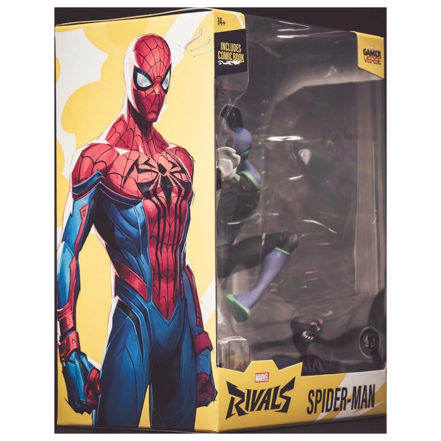 Marvel Rivals Collection Gamerverse 1/6 Spider-Man (Platinum Edition) akciófigura 26 cm termékfotó