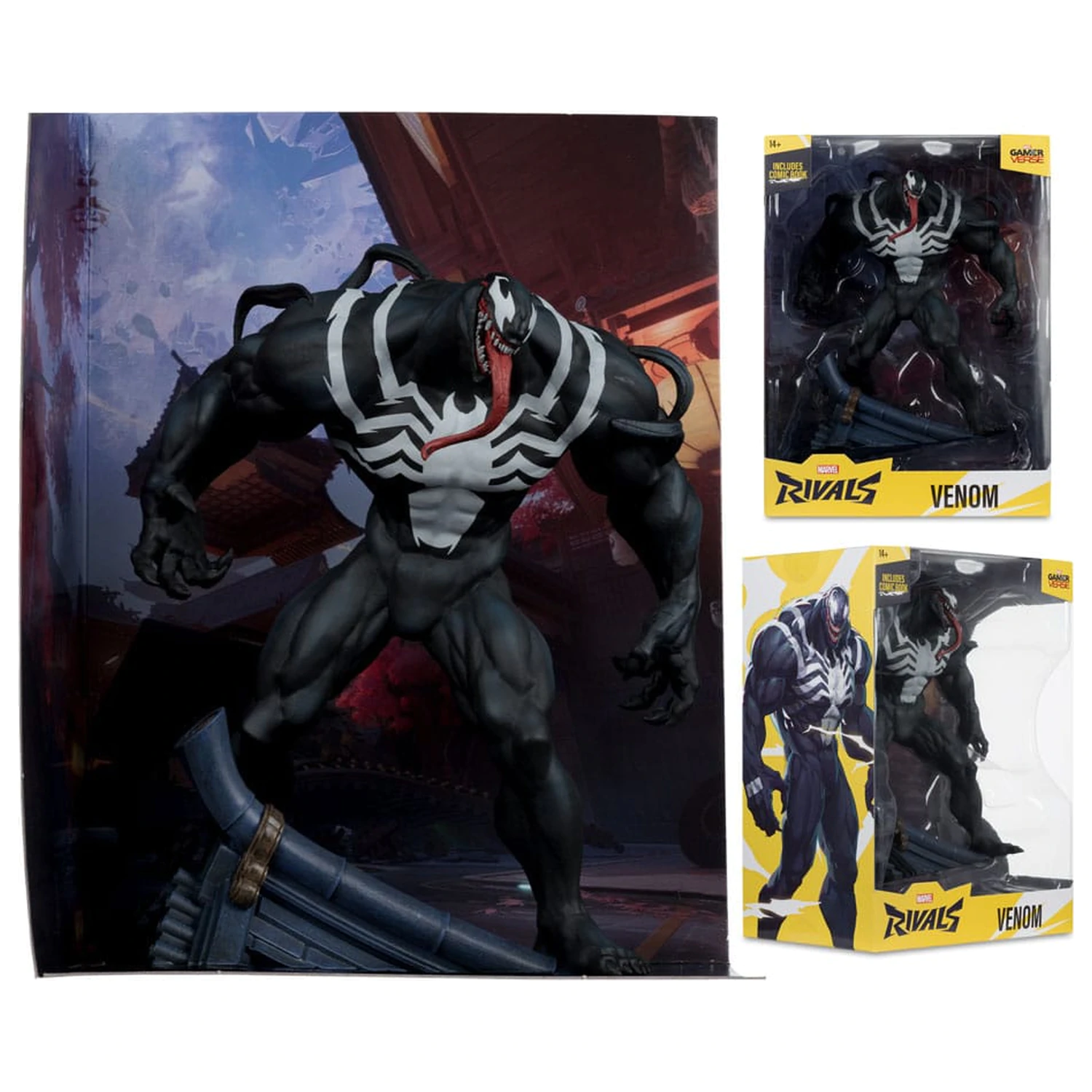 Marvel Rivals Collection 1/6 akciófigura Venom 24 cm termékfotó