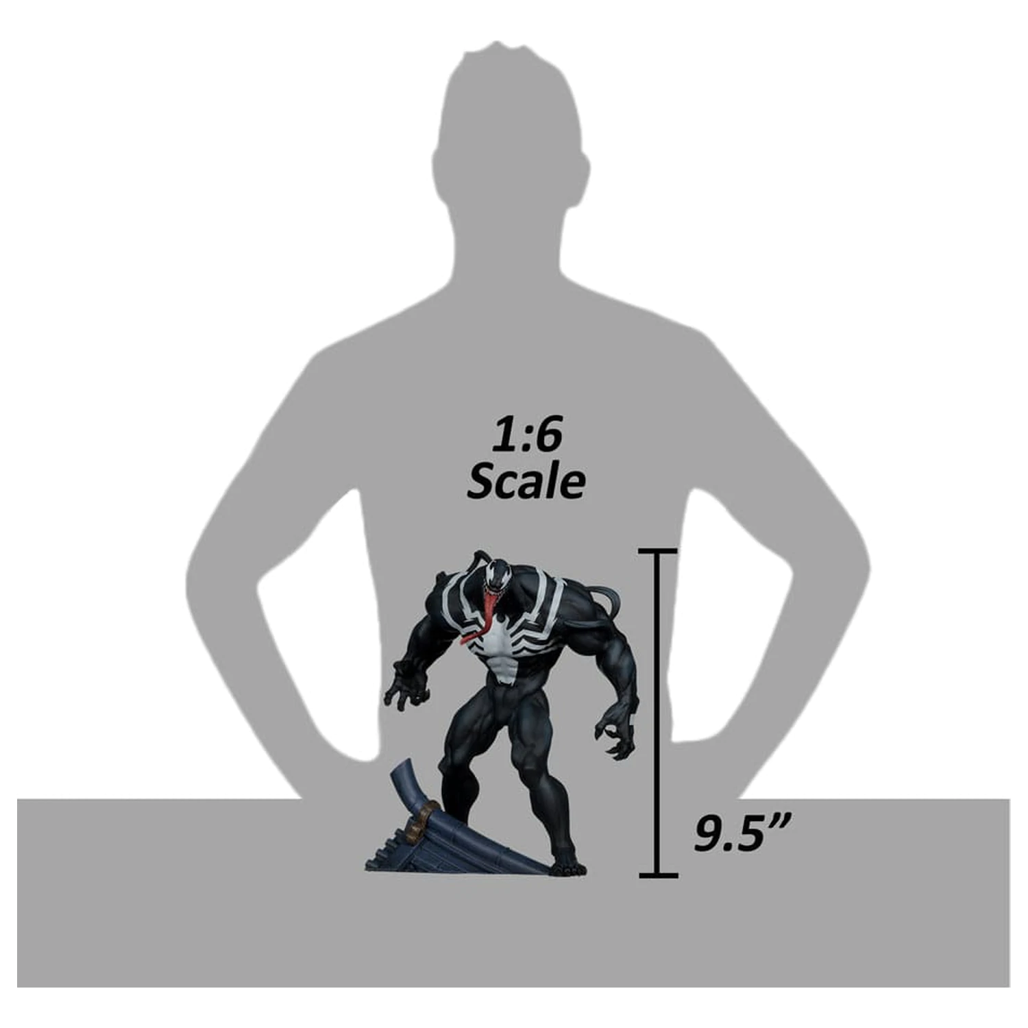 Marvel Rivals Collection 1/6 akciófigura Venom 24 cm termékfotó