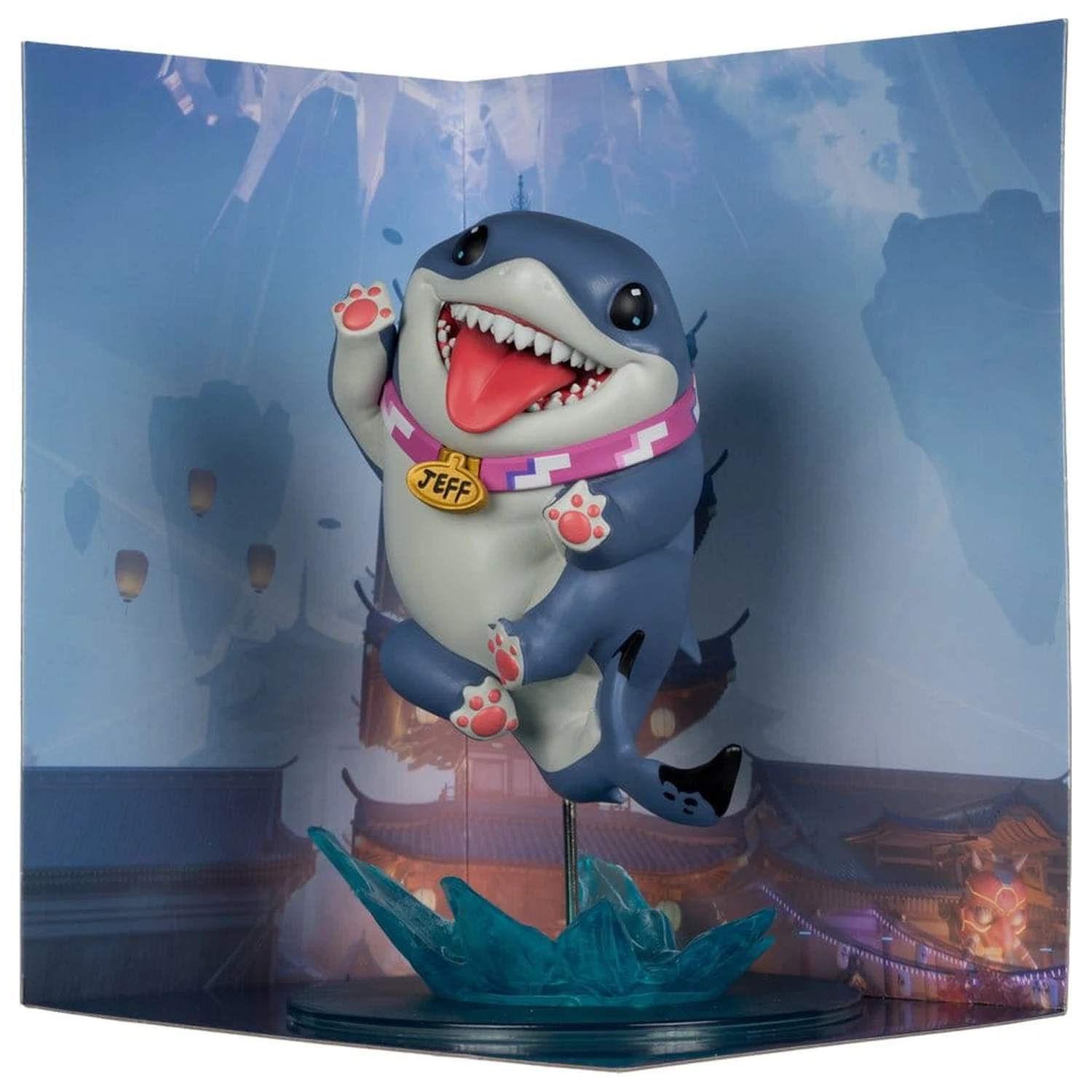 Marvel Rivals Collection Gamerverse 1/10 akciófigura Jeff The Land Shark 20 cm  termékfotó