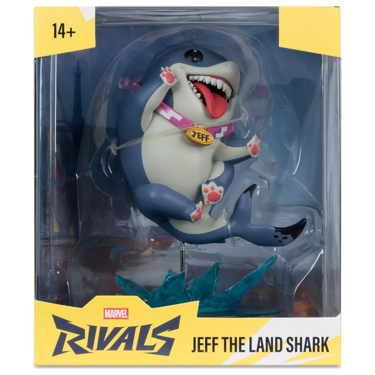 Marvel Rivals Collection Gamerverse 1/10 akciófigura Jeff The Land Shark 20 cm  termékfotó