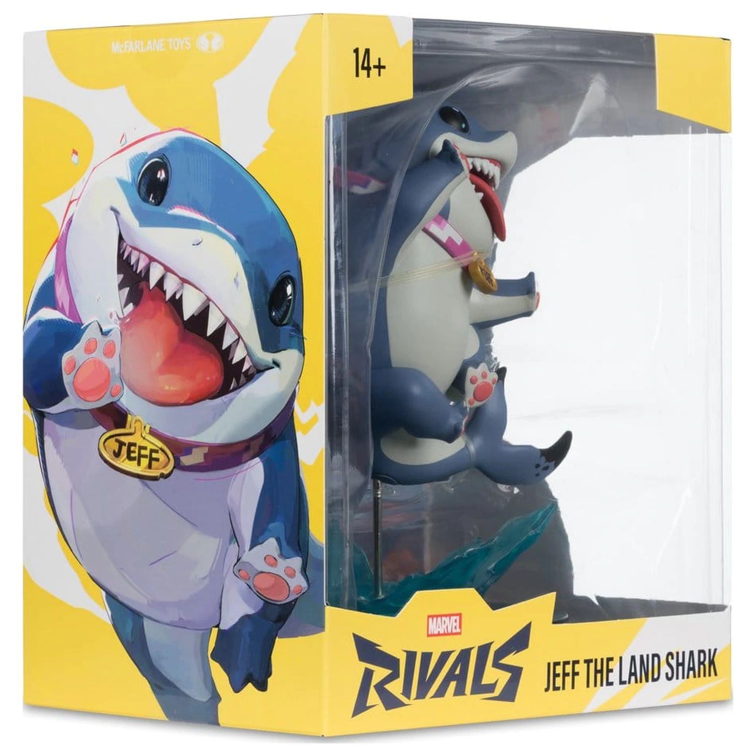 Marvel Rivals Collection Gamerverse 1/10 akciófigura Jeff The Land Shark 20 cm  termékfotó