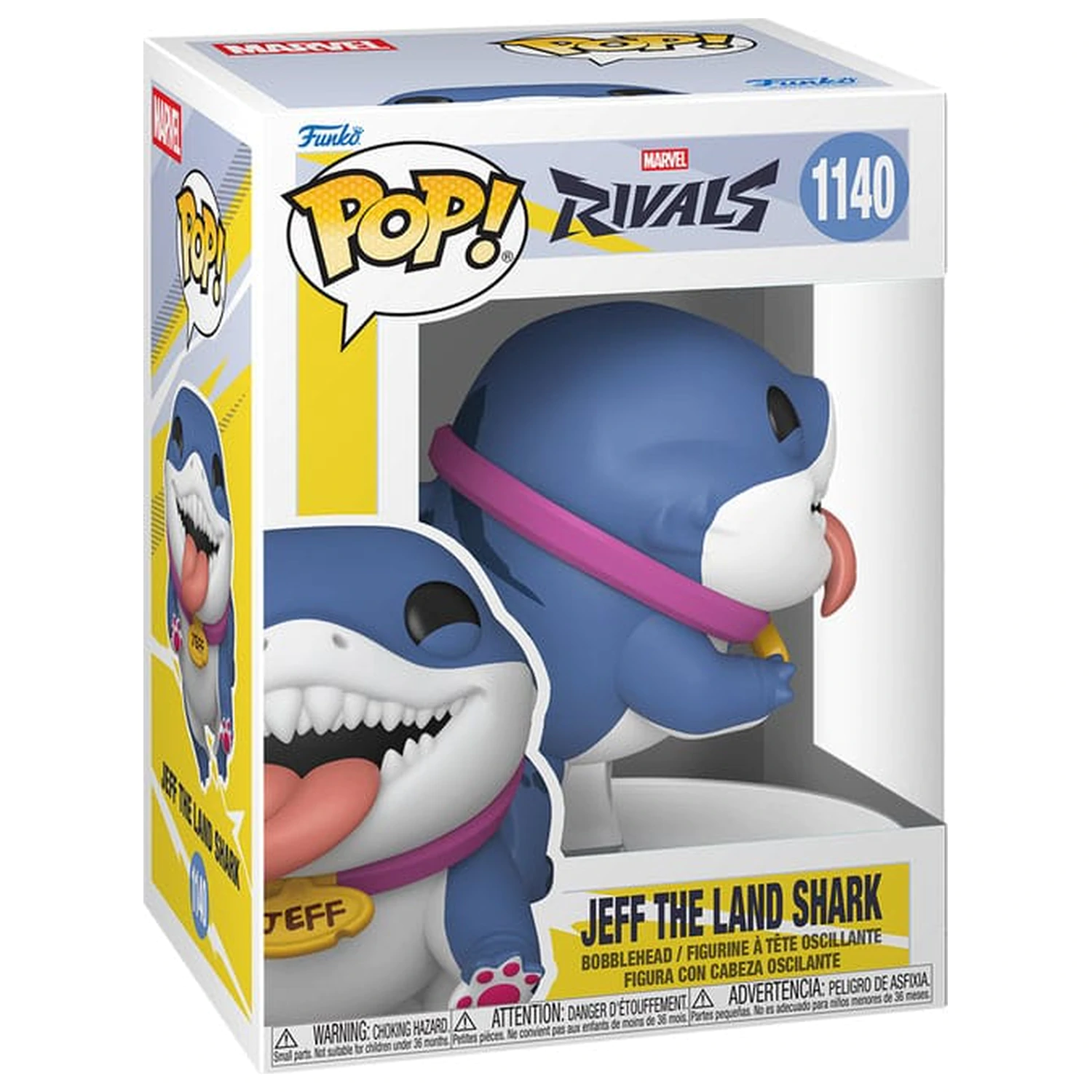 Marvel Rivals Funko POP! Vinyl figura Jeff 9 cm termékfotó