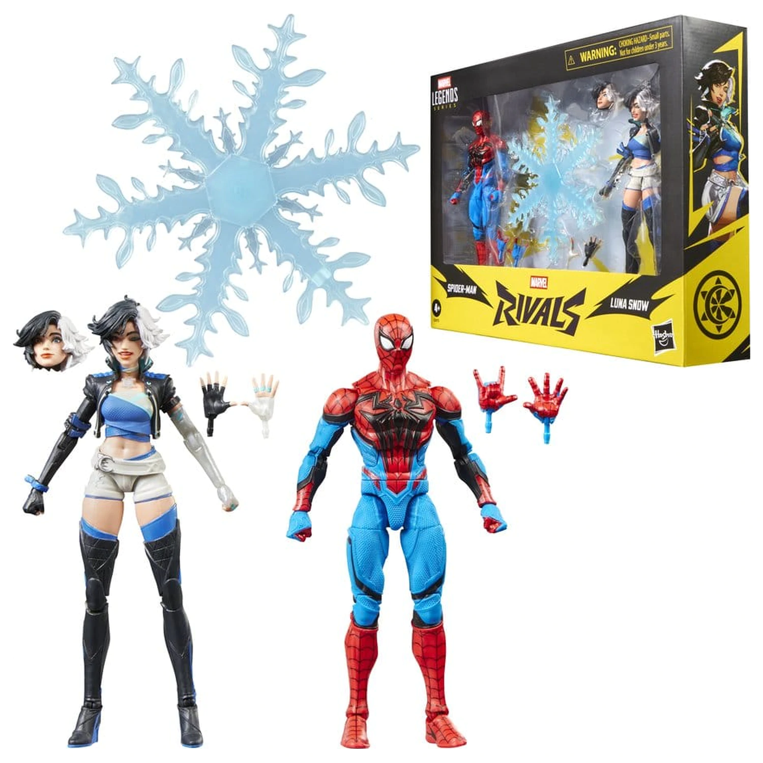 Marvel Rivals Marvel Legends 2 db-os akciófigura csomag Spider-Man & Luna Snow 15 cm termékfotó