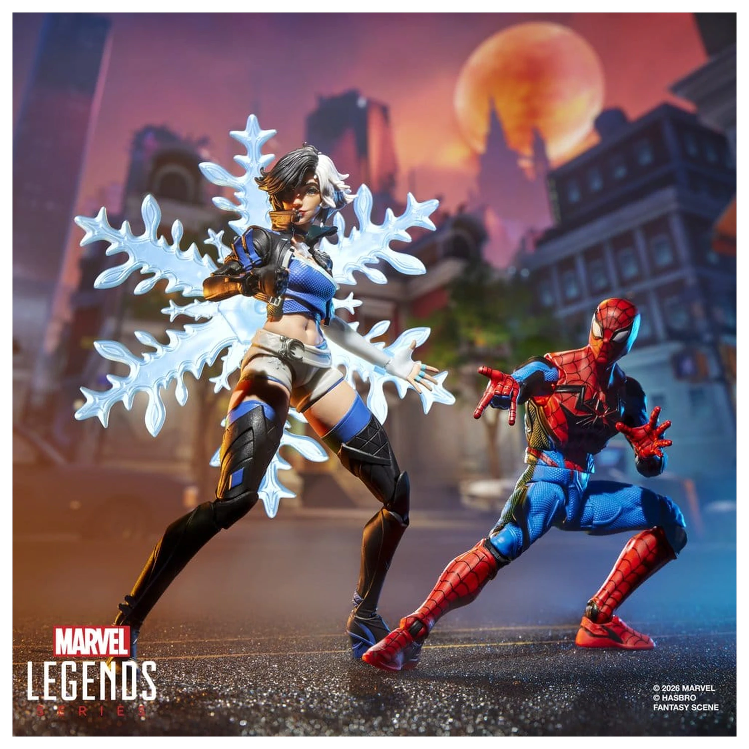 Marvel Rivals Marvel Legends 2 db-os akciófigura csomag Spider-Man & Luna Snow 15 cm termékfotó