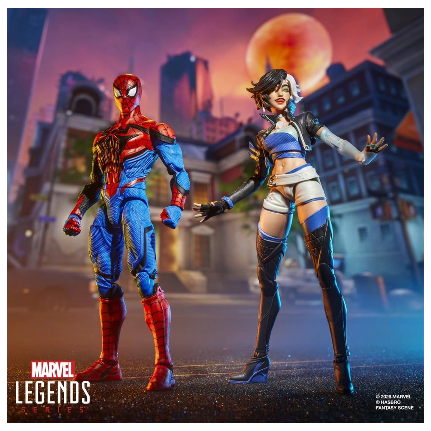 Marvel Rivals Marvel Legends 2 db-os akciófigura csomag Spider-Man & Luna Snow 15 cm termékfotó