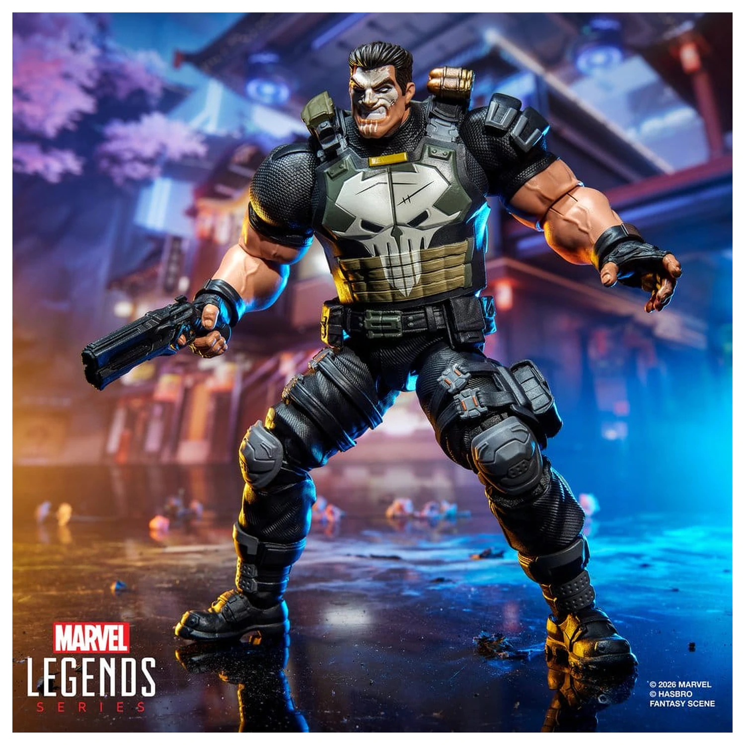Marvel Rivals Marvel Legends akciófigura The Punisher 15 cm termékfotó