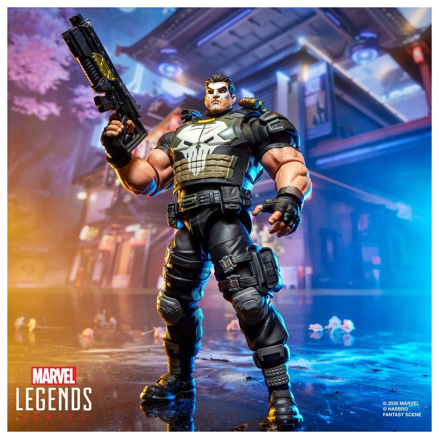 Marvel Rivals Marvel Legends akciófigura The Punisher 15 cm termékfotó