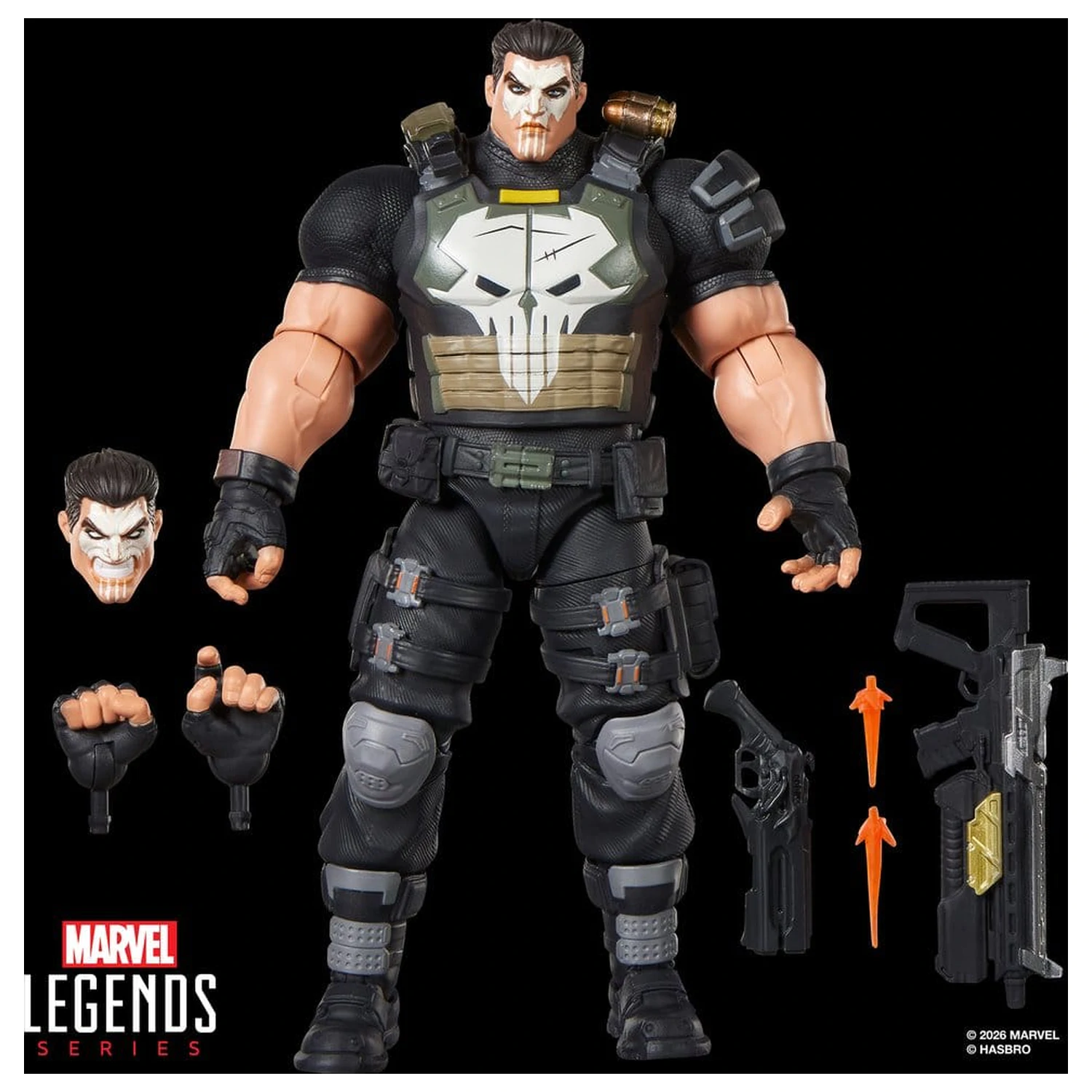 Marvel Rivals Marvel Legends akciófigura The Punisher 15 cm termékfotó
