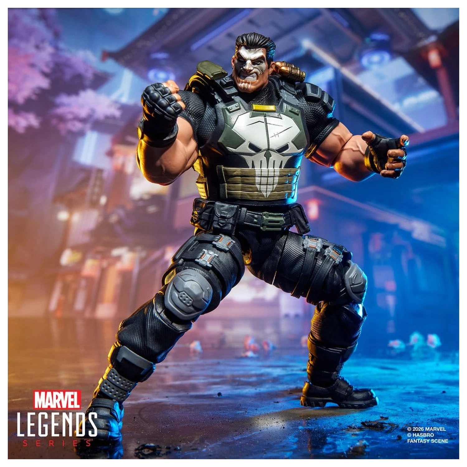 Marvel Rivals Marvel Legends akciófigura The Punisher 15 cm termékfotó