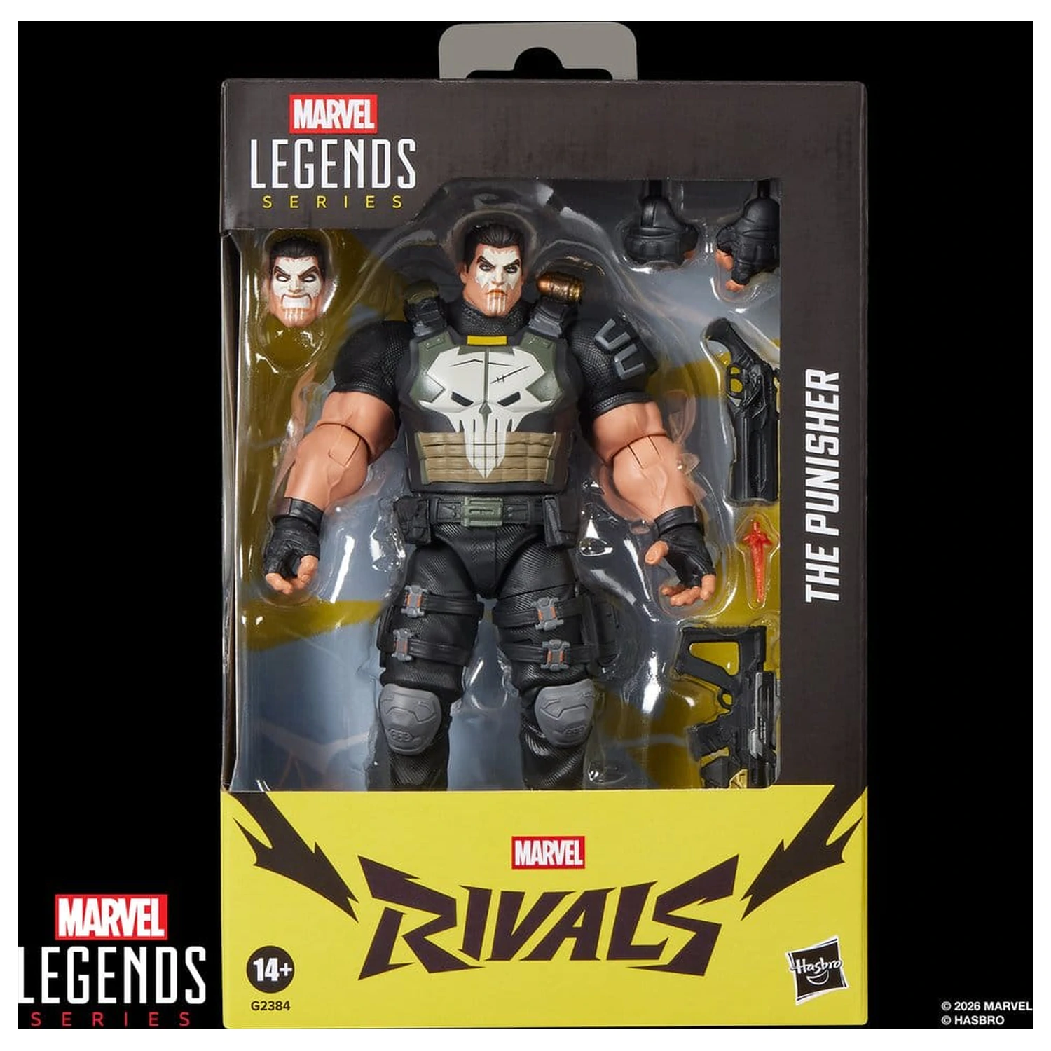 Marvel Rivals Marvel Legends akciófigura The Punisher 15 cm termékfotó
