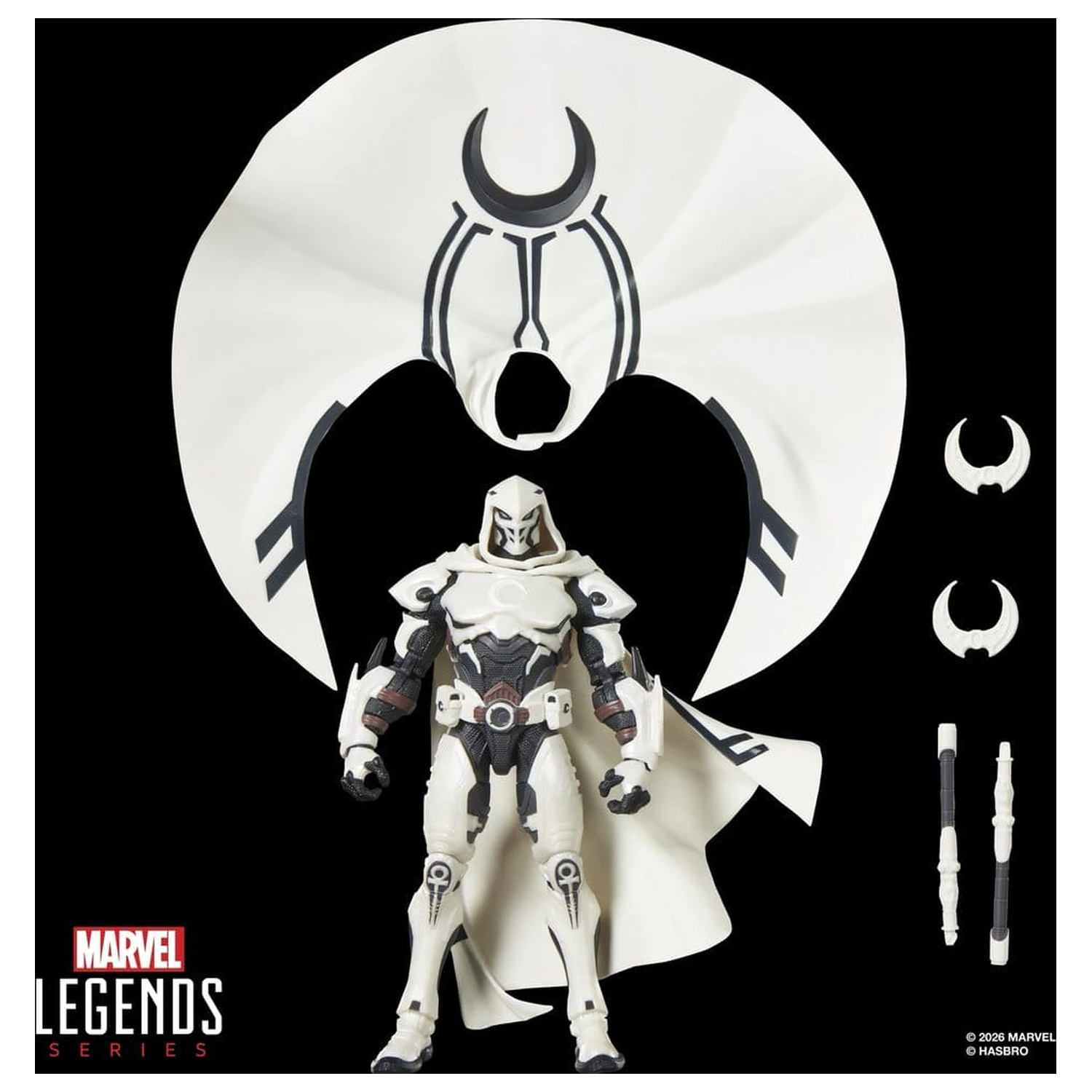 Marvel Rivals Marvel Legends Moon Knight akciófigura 15 cm termékfotó