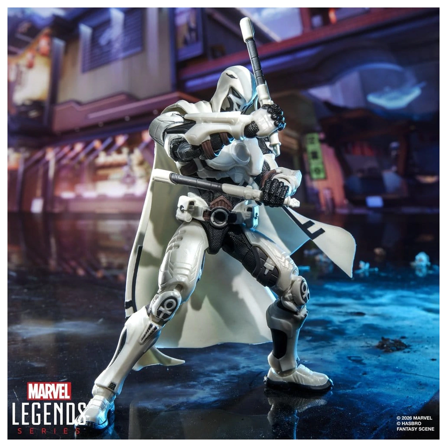 Marvel Rivals Marvel Legends Moon Knight akciófigura 15 cm termékfotó