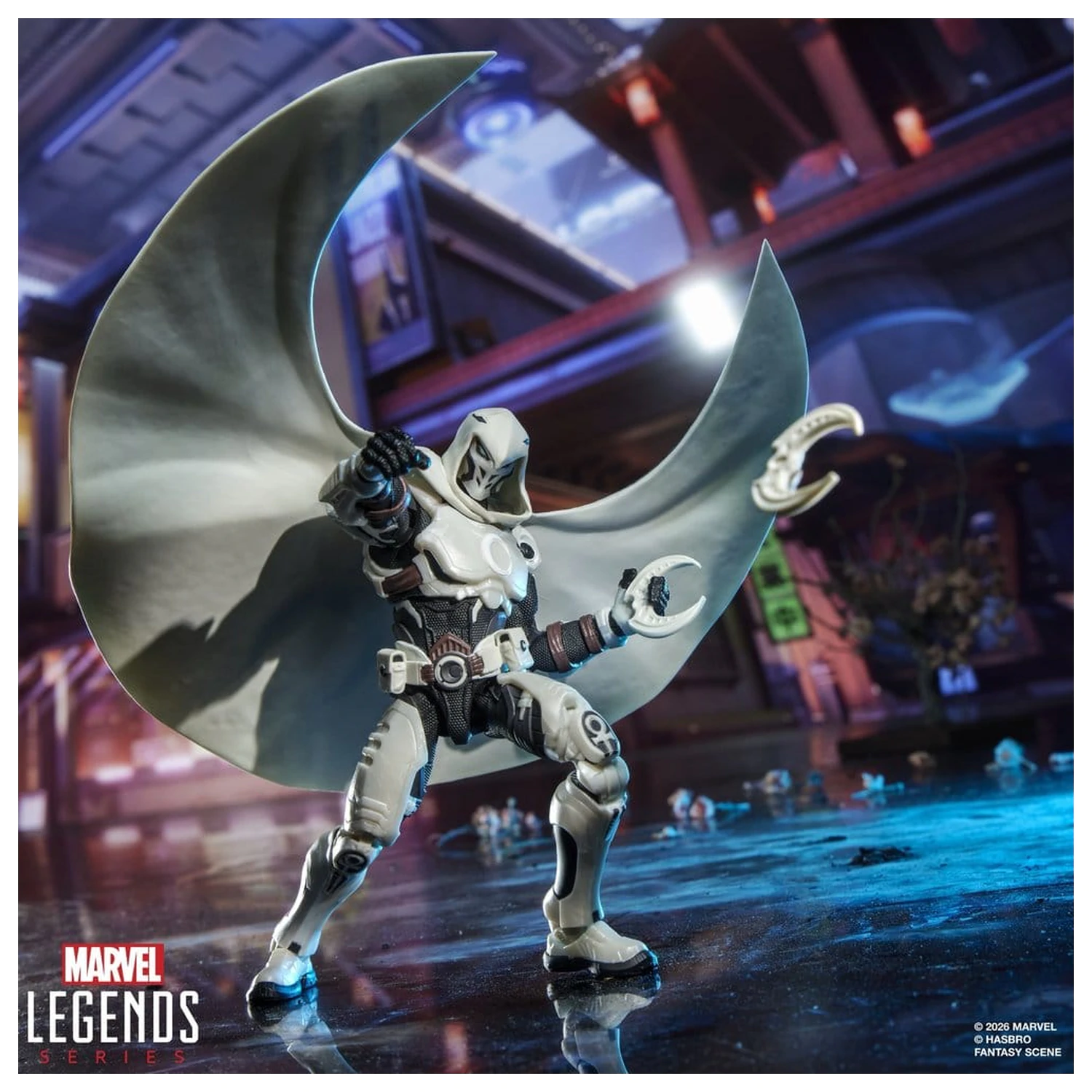 Marvel Rivals Marvel Legends Moon Knight akciófigura 15 cm termékfotó