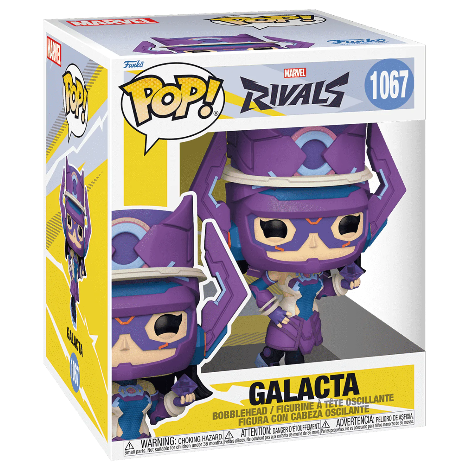 Marvel Rivals Super Sized Funko POP! Marvel Vinyl figura Galacta 15 cm termékfotó