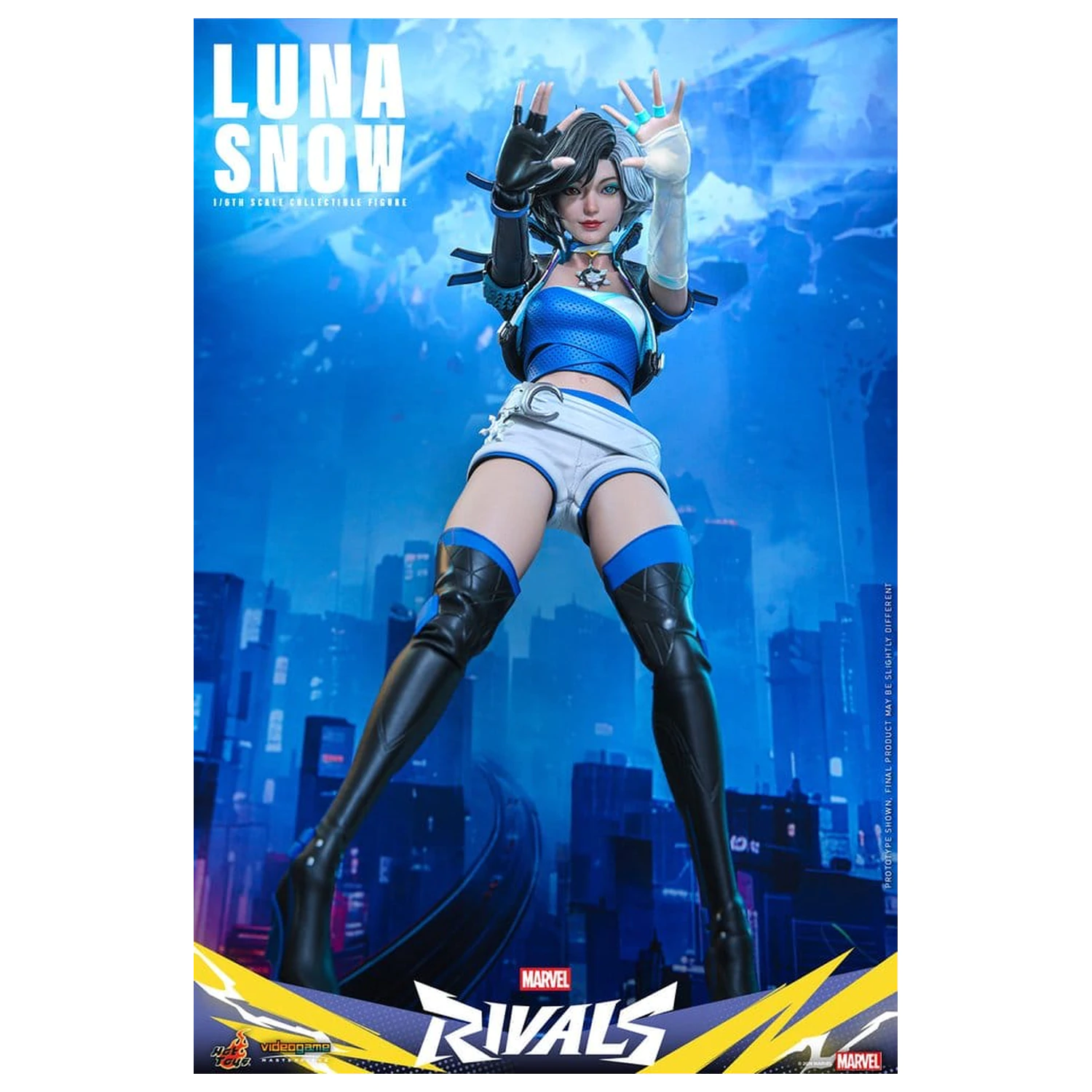 Marvel Rivals Videogame Masterpiece akciófigura 1/6 Luna Snow 28 cm termékfotó
