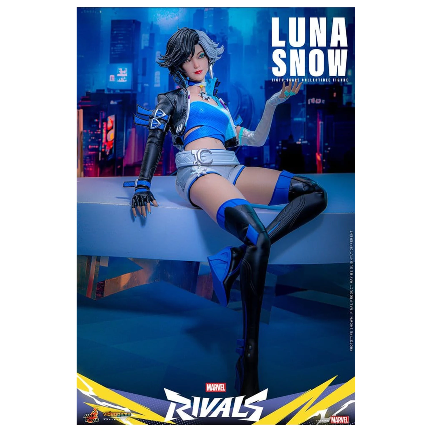 Marvel Rivals Videogame Masterpiece akciófigura 1/6 Luna Snow 28 cm termékfotó