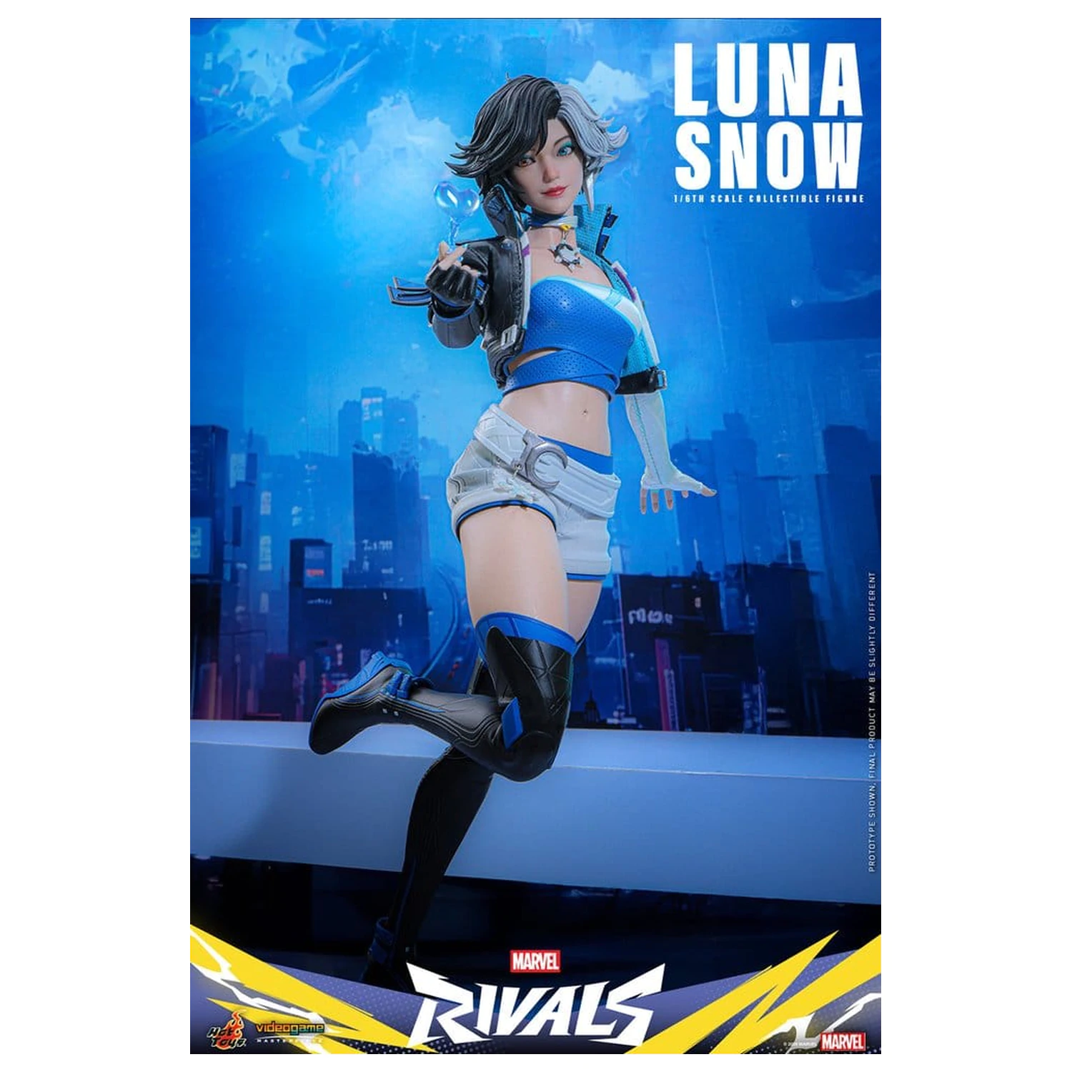 Marvel Rivals Videogame Masterpiece akciófigura 1/6 Luna Snow 28 cm termékfotó