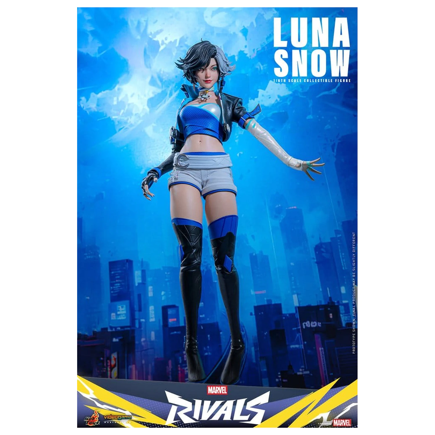 Marvel Rivals Videogame Masterpiece akciófigura 1/6 Luna Snow 28 cm termékfotó